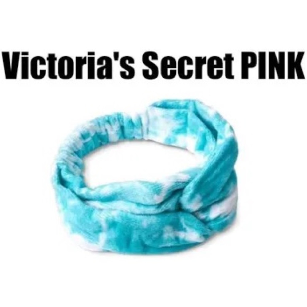 PINK Tie Dye Towel Headband